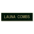 Wall Name Plate - Insert Only (8"x2")